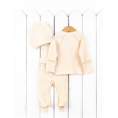 Комплект детский Baby Boom КН154/1-Р Ажурная рибана Экрю я734