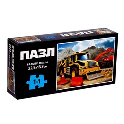 Пазл «Строительная техника», 80 деталей