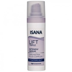 Isana Triple Lift Intensiv Serum Интенсивная Сыворотка Тройной лифтинг для грубой кожи  30 г
