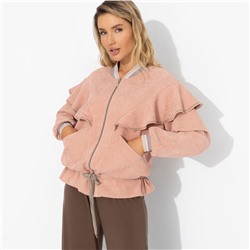 Бомбер из вельвета на кулиске, Всё про неё