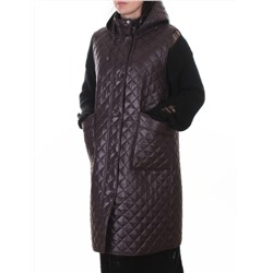 A-801 DK. VIOLET Жилет утепленный женский (50 гр. синтепон)