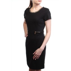 1603 BLACK Платье женское (90% хлопок, 10% полиэстер)