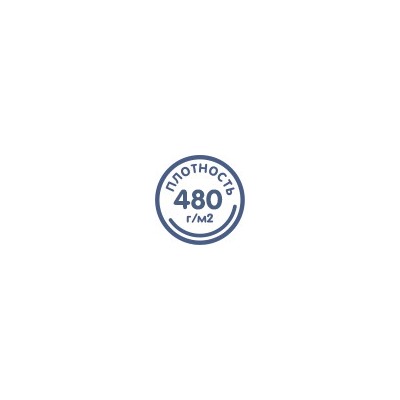 Полотенце махровое 50*100 без бордюра Туркменистан (480гр), белый <белый>
