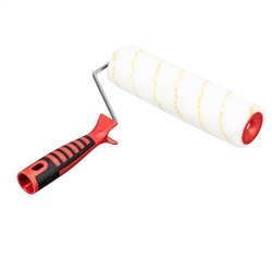 Валик для внутренних работ синтетический, с двухком.ручкой, 250 мм, ворс 12 мм, D 48 мм, D ручки 6 мм, полиакрил Matrix