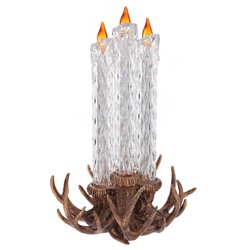 GAEM Изделие декоративное "Свечи" (подсветка, 2хАAА), L22 W20 H34,5 см