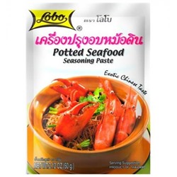 Специи - паста для морепродуктов в горшочке по-тайски Lobo 60 гр