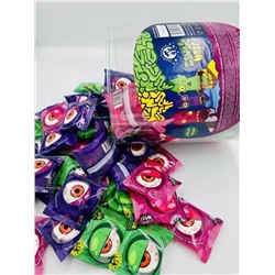 Маршмеллоу "Zombie Мозг" с ароматами апельсина, ванили (шоубокс - 100 шт.)