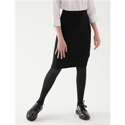 Girls' Short Tube School Skirt (9-18 Yrs)
