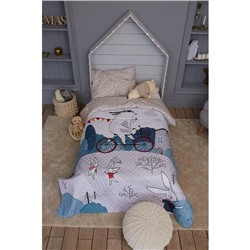 Покрывало "Этель" 2 сп Brave bear, 180*220 см, микрофибра