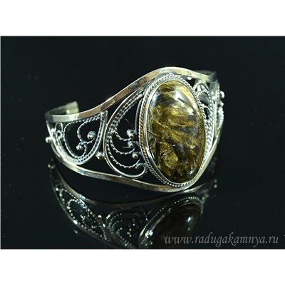 Браслет слюдит "Овал" 26*40мм, 20см.