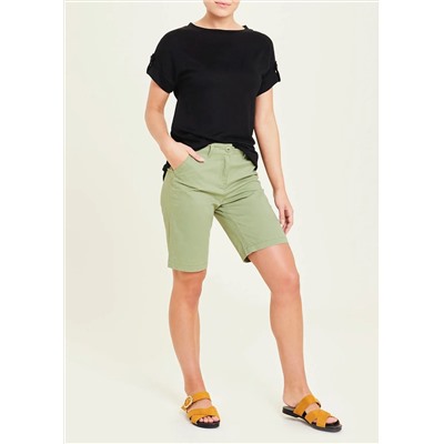 Chino Knee Length Bermuda Shorts