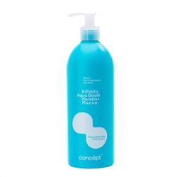 Concept Маска увлажняющая для волос с кератином и гиалуроновой кислотой / Infinity Aqua Boost Keratin+, 500 мл