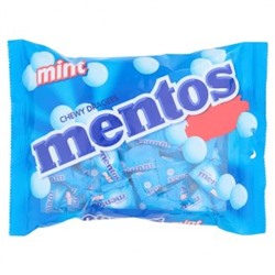 Фруктовые и мятные конфетки Mentos 100 штук