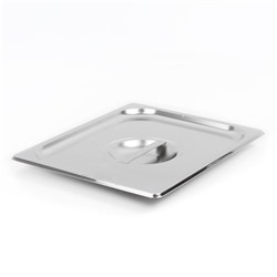 Крышка к гастроёмкости GN 1/2 Hanna Knövell, 32.5×26.5 см, толщина 0.6 мм, нержавеющая сталь