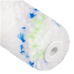 Мини-валик сменный "Водные краски", 110 мм, ворс 12 мм, D 16 мм, D ручки 6 мм, полиэстер Сибртех