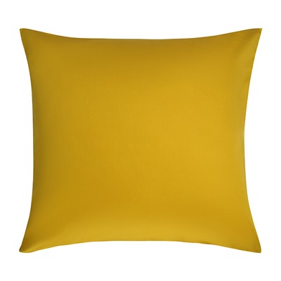 Набор наволочек из премиального сатина горчичного цвета из коллекции Essential, 70х70 см