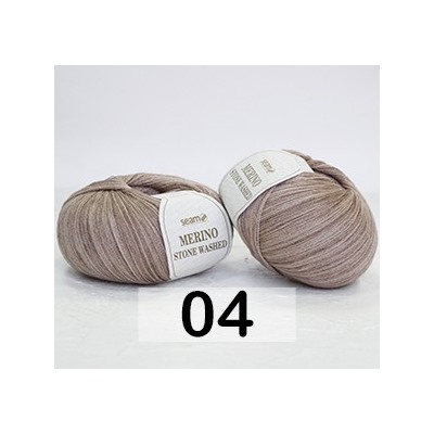 Пряжа Сеам Merino Stone Washed