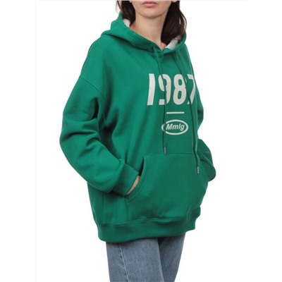 PG-I990I-2313 GREEN Худи женское (90% хлопок, 10% полиэстер)