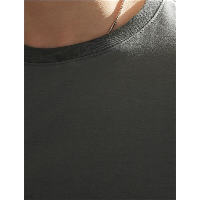 Футболка slim fit  из премиального хлопка с эластаном