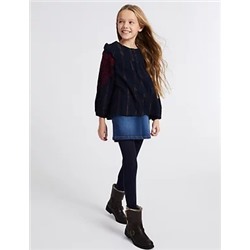 2pk Wool Thermal Tights