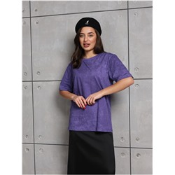 Футболка "Винтаж" фиолет женская