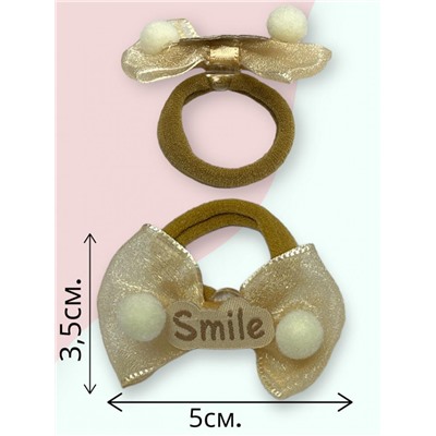 Резинки детские для волос 2 шт РД5 модель 7