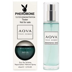 Tester с феромонами Bvlgari Aqva Pour Homme for men 45 мл