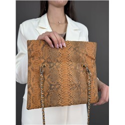 Клатч женский из кожи питона