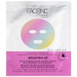Nails Inc. Face Inc - Brighten Up Maske Masken, 25 мл