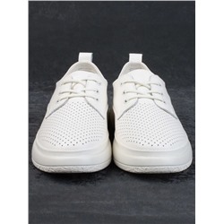 03-PDXL140-5 BEIGE Кроссовки женские (натуральная кожа)