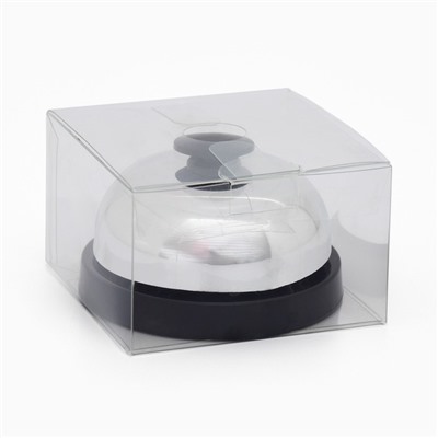 Звонок настольный Ring-ring, 4.5×7.5 см, серебро