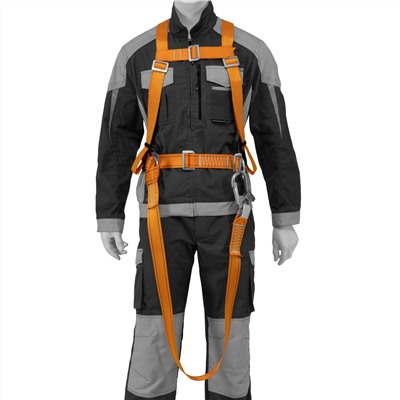 Удерживающая привязь УП IIД, с наплечными лямками, А-строп из синтетической ленты Сибртех