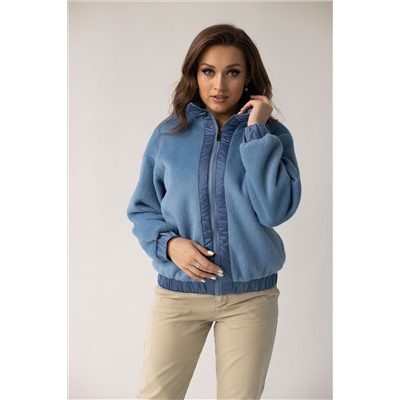 Куртка женская демисезонная 23790 (голубой/тедди)