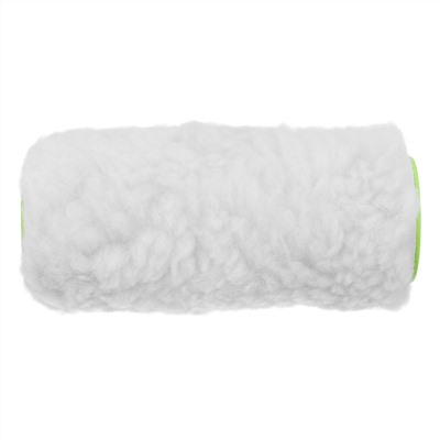 Валик сменный с натуральным мехом, 150 мм, ворс 12 мм, D 48 мм, D ручки 6 мм, Сибртех