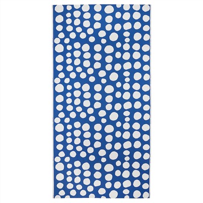 RAKLOSTA, Stoffbahn, blau/weiß,, 150x300 cm