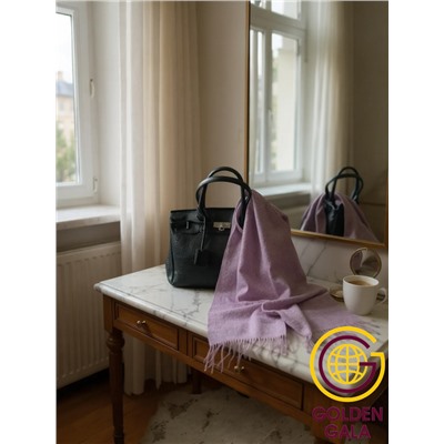 Шарф теплый женский кашемировый Арт 2581Ш/09 (пурпур)