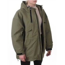 3103 GREEN Куртка демисезонная женская (100 гр. холлофайбер)