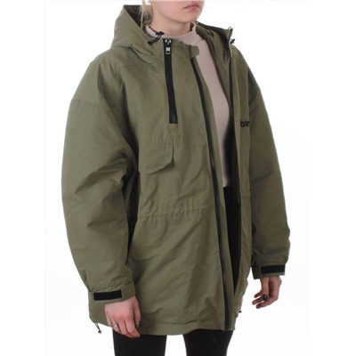 3103 GREEN Куртка демисезонная женская (100 гр. холлофайбер)