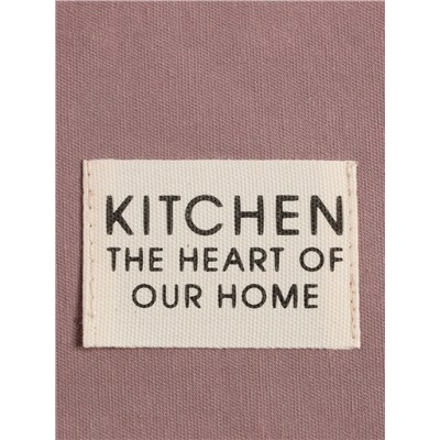 Фартук Этель Kitchen 60х70 см, цв. сиреневый, 100% хл, саржа 220 г/м2