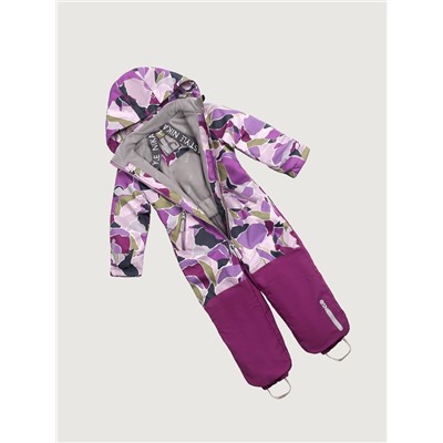 Комбинезон утеплённый для девочки NIKASTYLE 8м1225 Цикламен брусника