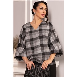Блуза Ватсон (темно-серая) Б14686-12М