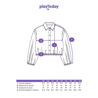 Блузка для девочки