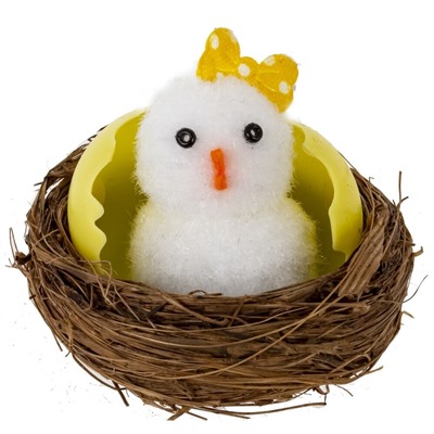 GAEM Набор из 2-х изделий декоративных "Гнездо пасхальное" (6*4,5), L11,5 W6,5 H6 см