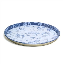 ПОДНОС СЕРВИРОВОЧНЫЙ AGNESS "DE JOUY" 33*2,1 СМ