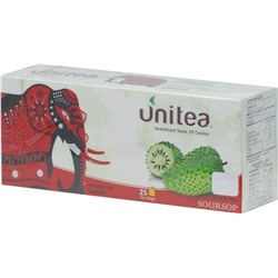 UNITEA. Soursop black 50 гр. карт.пачка, 25 пак.