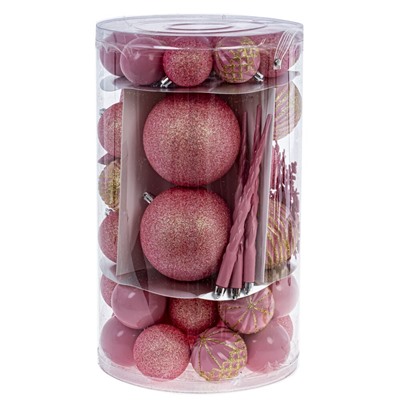 GAEM Набор из 56шт Украшение новогоднее "Шар", L21 W21 H37 см