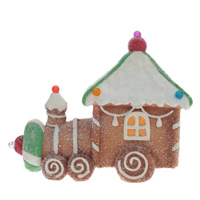 GAEM Фигурка декоративная с подсветкой "Паровозик", L35 W14 H28 см (3хAAА н/п)