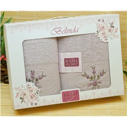 Набор Махровых Полотенец 70x140 + 50x90 см. 2 шт/уп. BATH BOUTIQUE - Belinda
