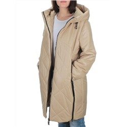 BM22868 BEIGE Куртка демисезонная женская (100 гр. синтепон)
