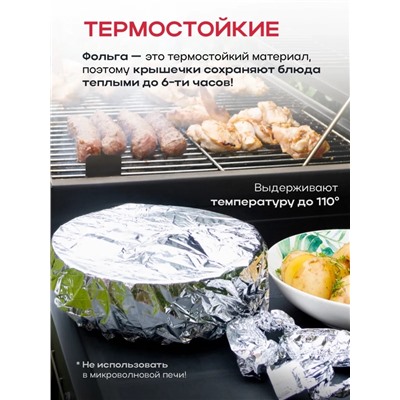 Крышки на тарелки (термостойкие) (3662)